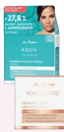 Rossmann M. Asam Aqua Intense Face Supreme Hyaluron Cream Angebot