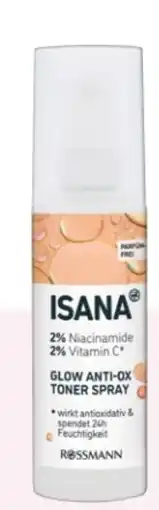 Rossmann Isana Anti-Ox Glow Toner Spray Angebot