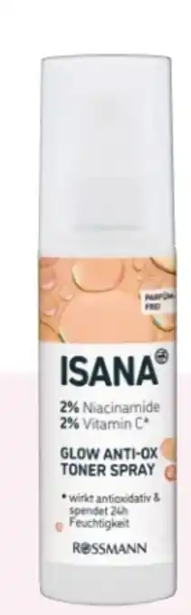 Rossmann Isana Anti-Ox Glow Toner Spray Angebot