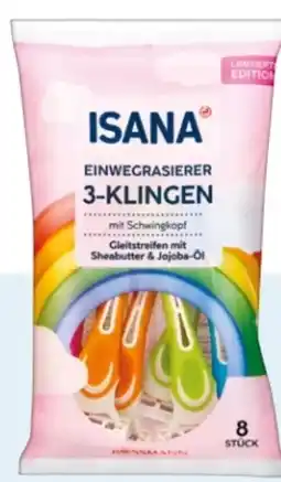 Rossmann Isana Einwegrasierer 3-Klingen Angebot