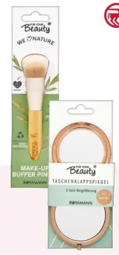 Rossmann For your Beauty Professional Augenpinsel Angebot