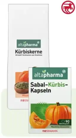 Rossmann Altapharma Kürbiskerne Angebot