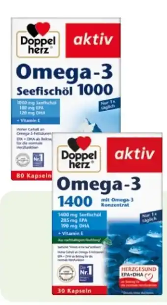 Rossmann Queisser Pharma Doppelherz Omega-3 Seefischöl 1000 Angebot
