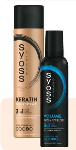 Rossmann Syoss Haarspray Angebot