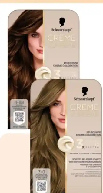 Rossmann Schwarzkopf Creme Supreme Coloration Angebot