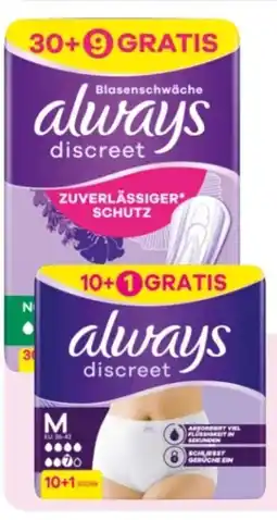 Rossmann Always Discreet Big Pack Angebot