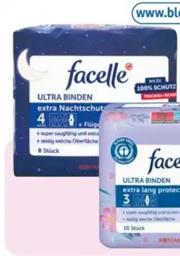 Rossmann Facelle Ultra-Binden Angebot