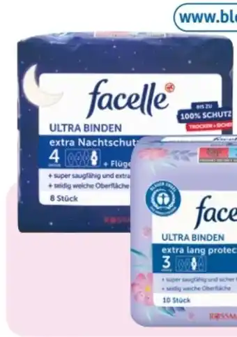 Rossmann Facelle Ultra-Binden Angebot