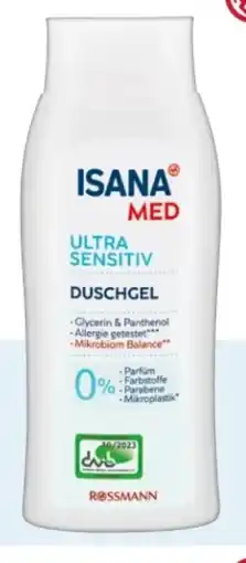 Rossmann Isana Med Duschgel Ultra Sensitiv Angebot
