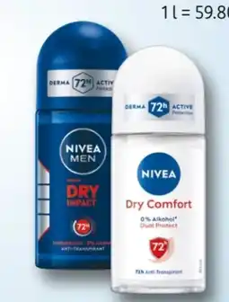 Rossmann Nivea Deo Roll-On Angebot