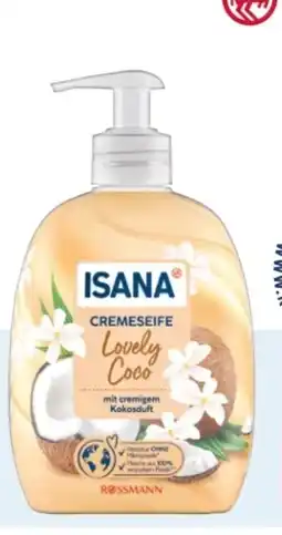 Rossmann Isana Seife im Spender Angebot