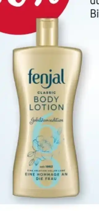 Rossmann Fenjal Body Lotion Angebot