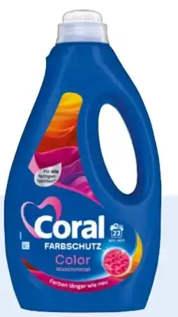 Rossmann Coral Waschmittel Flüssig Angebot
