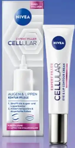 Rossmann Nivea Cellular Augen- & Lippenpflege Angebot