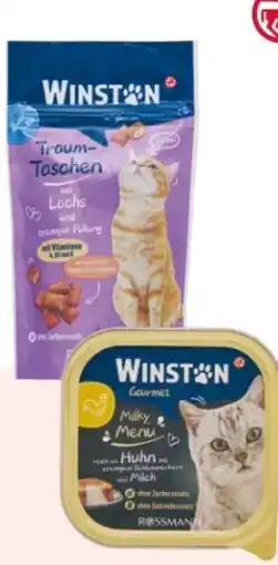 Rossmann Winston Gourmet Katze Milky Menü Angebot
