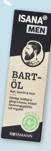 Rossmann Isana men Bartöl Angebot