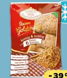 NETTO Coppenrath & Wiese Unsere Goldstücke 6 Dinkelbrötchen Angebot
