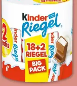 NETTO Ferrero Kinder Riegel Big Pack Angebot