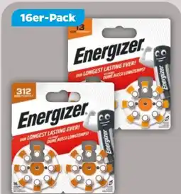 NETTO Energizer Hörgeräte-Batterien Turn & Lock HAB 312 16er-Pack Angebot