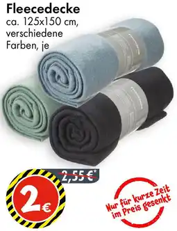 TEDi Fleecedecke Angebot