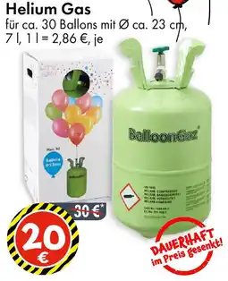 TEDi Helium Gas Angebot