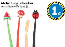 TEDi Motiv Kugelschreiber Angebot