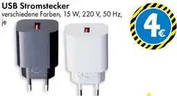TEDi USB Stromstecker Angebot