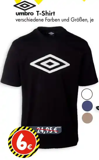 TEDi umbro T-Shirt Angebot
