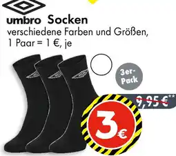 TEDi umbro Socken Angebot