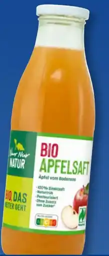 Aldi Süd Nur Natur Bio-Apfelsaft Angebot