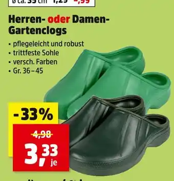 Thomas Philipps Herren- oder damen-gartenclogs Angebot