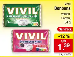 Zimmermann Vivil natürliches pfefferminz bonbons Angebot