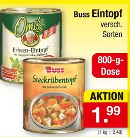 Zimmermann Omi's erbsen-eintopf Angebot