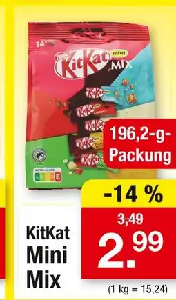 Zimmermann Kitkat mini mix Angebot