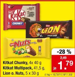 Zimmermann Nestlé kitkat chunky Angebot