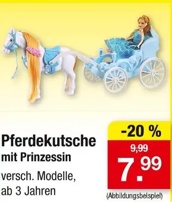 Zimmermann Pferdekutsche mit prinzessin Angebot