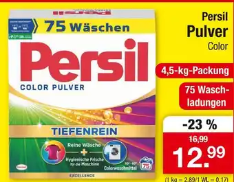 Zimmermann Persil pulver color Angebot
