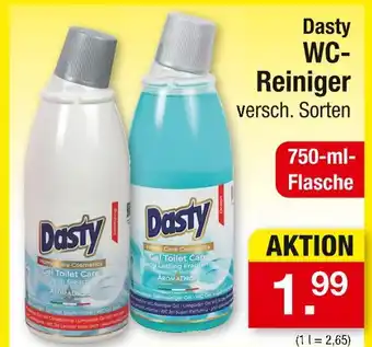 Zimmermann Dasty wc-reiniger gel toilet care with bleach Angebot