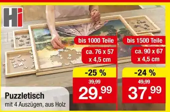 Zimmermann Hi puzzletisch bis 1000 teile Angebot