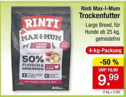 Zimmermann Rinti max-i-mum trockenfutter Angebot