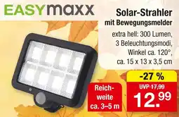 Zimmermann Easymaxx solar-strahler mit bewegungsmelder Angebot