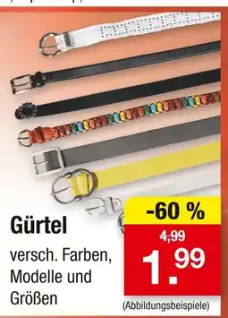 Zimmermann Gürtel Angebot