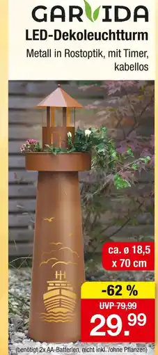 Zimmermann Garvida led-dekoleuchtturm Angebot