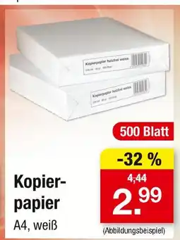 Zimmermann Kopierpapier Angebot