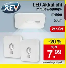 Zimmermann Rev led akkulicht mit bewegungsmelder Angebot
