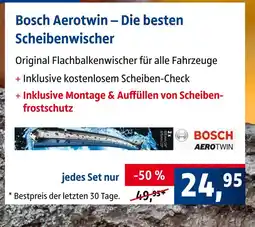 AUTO plus Bosch aerotwin scheibenwischer Angebot