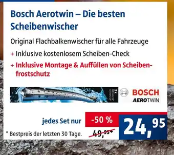 AUTO plus Bosch aerotwin scheibenwischer Angebot