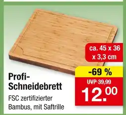 Zimmermann Profi-schneidebrett Angebot
