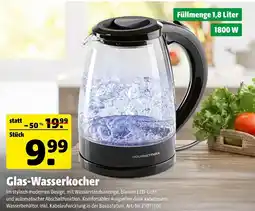 Hagebau Gourmetmaxx glas-wasserkocher Angebot