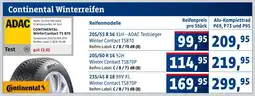 AUTO plus Continental wintercontact ts 870 Angebot
